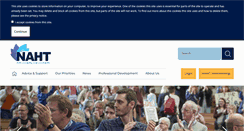 Desktop Screenshot of naht.org.uk