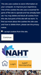 Mobile Screenshot of naht.org.uk