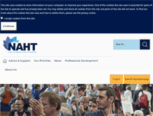 Tablet Screenshot of naht.org.uk